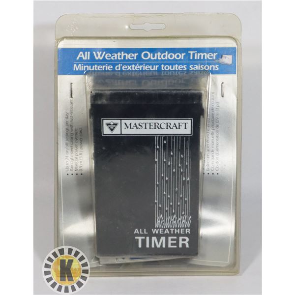 MASTERCRAFT AL WEATHER OUTDOOR TIMER