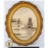 Image 1 : ORIGINAL PAINTING ON CANVAS BOARD IN DECORATIVE