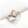 Image 2 : SILVER MOONSTONE RING SIZE