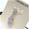 Image 3 : SILVER CUBIC ZIRCONIA PENDANT
