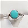 Image 1 : SILVER TURQUOISE RING