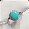 Image 2 : SILVER TURQUOISE RING
