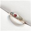 Image 3 : SILVER GARNET RING