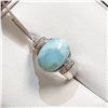Image 3 : SILVER TURQUOISE RING