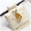 Image 2 : 10K YELLOW GOLD CITRINE  PENDANT