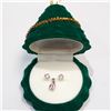 Image 4 : SILVER CUBIC ZIRCONIA SET