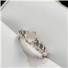 Image 3 : SILVER ROSE QUARTZ RING