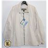 Image 1 : MEN'S COTTON/NYLON 3/4 JACKET, CHALK, XL