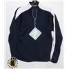 Image 1 : NEW WOMENS 1/2 ZIP TECHNO SERIES PULLOVER NAVY/WHITE