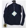 NEW WOMENS 1/2 ZIP TECHNO SERIES PULLOVER NAVY/WHITE