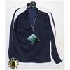 NEW WOMENS 1/2 ZIP TECHNO SERIES PULLOVER NAVY/WHITE