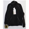 NEW UNISEX ADULT PERFORMANCE FLEECE HOODIE BLACK