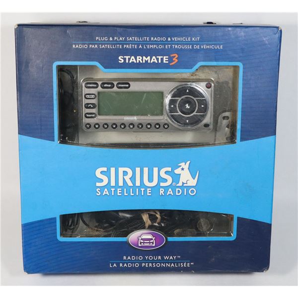 SIRIUS STARMATE 3 SATELLITE RADIO