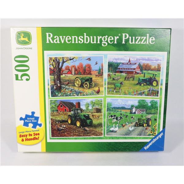 JOHN DEER 500PC RAVENSBURGER PUZZLE