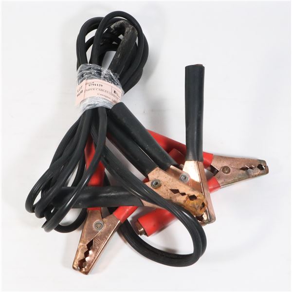 SET OF 1 JUMPER CABLES (APPROX.. 80  LONG)