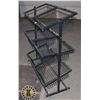 Image 2 : 6 SHELF METAL STORAGE RACK WITH WHEELS