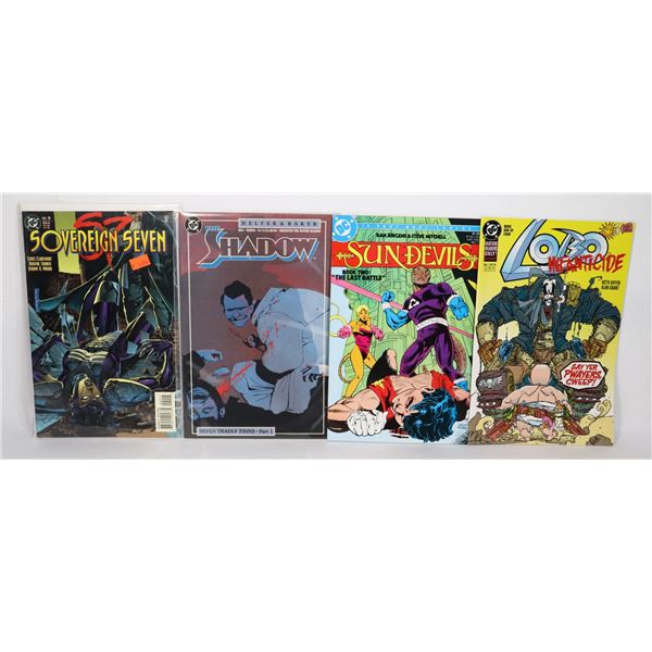 LOT OF 4 DC COMICS