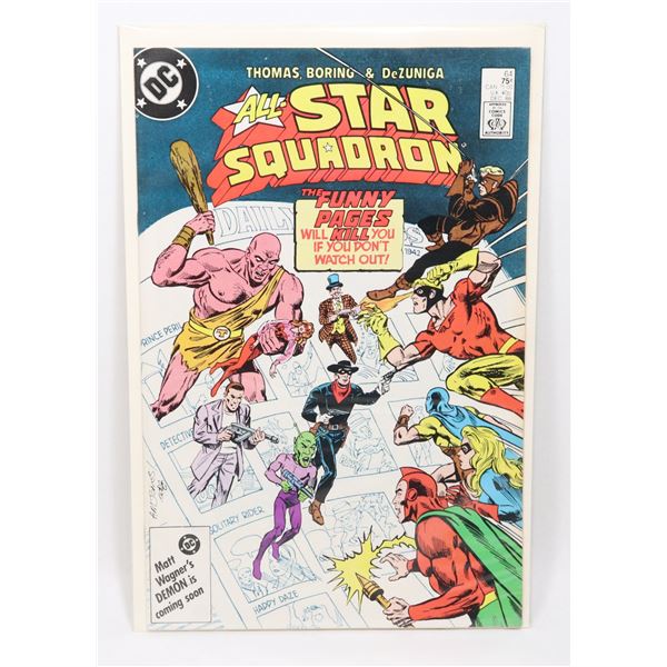 DC ALL STAR SQUADRON #64