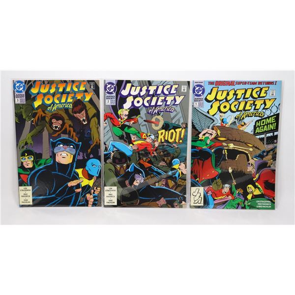 JUSTICE SOCIETY OF AMERICA 92 #1-3