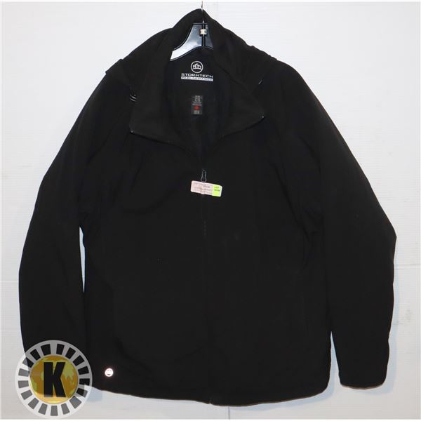 STORMTECH THERMAL 3/4 WINTER JACKET, BLACK XL