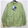 Image 1 : MEN'S NE TECHNO LITE CREWNECK WINDSHIRT GREEN XL