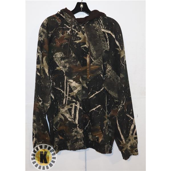 MEN'S PORTAGE CANADA CAMO POLY/COTTON FLEECE HOODY