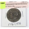 Image 1 : 1776-1976 KENNEDY BICENTENNIAL USA HALF DOLLAR