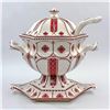 Image 6 : VTG 1976 CERAMIC UKRAINIAN PATTERN SOUP TUREEN