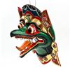 Image 1 : HAND CARVED BALINESE POLYCHROME GARUDA MASK