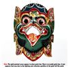Image 2 : HAND CARVED BALINESE POLYCHROME GARUDA MASK