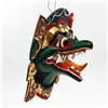 Image 3 : HAND CARVED BALINESE POLYCHROME GARUDA MASK