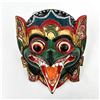 Image 5 : HAND CARVED BALINESE POLYCHROME GARUDA MASK