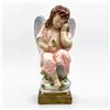 Image 2 : VINTAGE SAD LITTLE ANGEL GIRL CHALKWARE STATUE