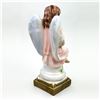 Image 8 : VINTAGE SAD LITTLE ANGEL GIRL CHALKWARE STATUE