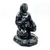 Image 1 : INUIT HUNTER SNOW GOGGLES CHALKWARE SCULPTURE
