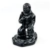 Image 2 : INUIT HUNTER SNOW GOGGLES CHALKWARE SCULPTURE