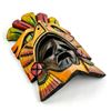 Image 3 : HAND MADE AZTEC MASK WOOD CARVING - FOLK ART