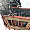 Image 8 : VINTAGE ANTIQUE VICTORIAN WICKER DOLL CARRIAGE