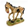 Image 1 : VINTAGE SWEET PEA HORSE CHALKWARE - OLD FIGURINE