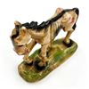 Image 7 : VINTAGE SWEET PEA HORSE CHALKWARE - OLD FIGURINE