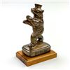 Image 1 : VINTAGE MINIATURE BRONZE TONE METAL BERLIN BEAR