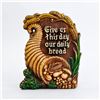 Image 2 : VINTAGE GIVE US THIS DAY DAILY BREAD NAPKIN HOLDER