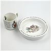 Image 1 : WEDGWOOD BEATRIX POTTER PETER RABBIT CUP & BOWL