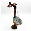 Image 2 : HANDMADE AFRICAN 4 STRING HARP INSTRUMENT