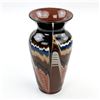 Image 3 : BULGARIAN REDWARE TROYAN FOLK ART POTTERY VASE