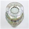 Image 2 : VINTAGE GLASS EYE STUDIO IRIDESCENT VASE - WAVES