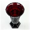 Image 3 : VINTAGE AVON 1876 CAPE COD RUBY RED GLASS VASE