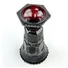 Image 4 : VINTAGE AVON 1876 CAPE COD RUBY RED GLASS VASE