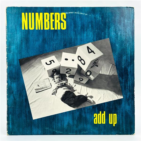 NUMBERS - ADD UP - VINYL LP RECORD ALBUM