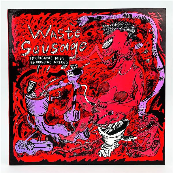 WASTE SAUSAGE - VARIOUS ARTISTS - VINYL LP RECORD